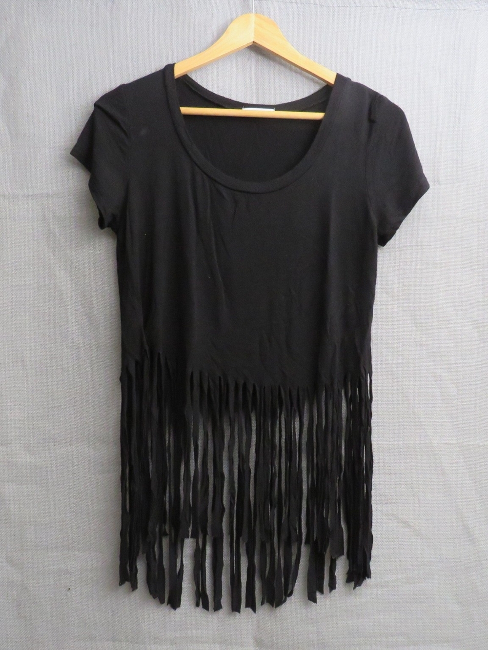 Stylish Black Short Sleeve Top By Occasion
